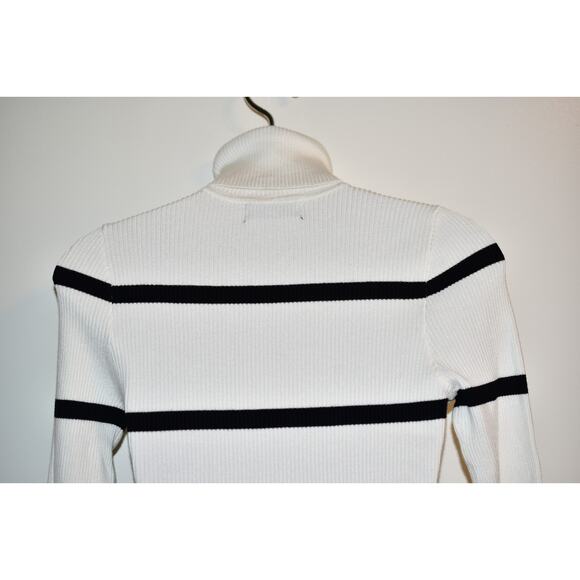 PrettyGuide Turtleneck Sweater Dress Long Sleeve Ribbed Stretch Midi Bodycon NWT - Picture 13 of 14